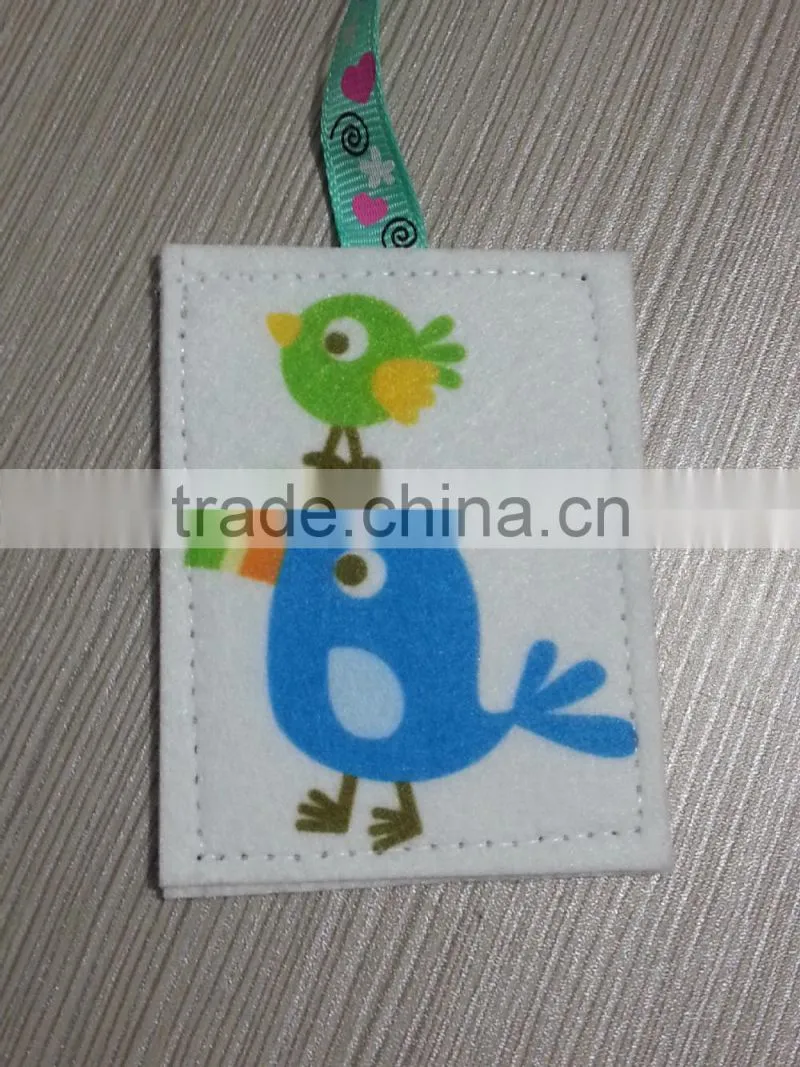 printed felt promotional toys