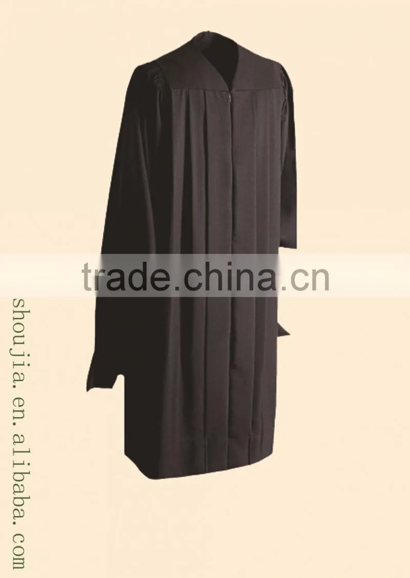 latest high school/univeisity customized graduation gown with cap & hood