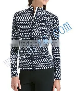 customized style long sleeve rash jacket for women