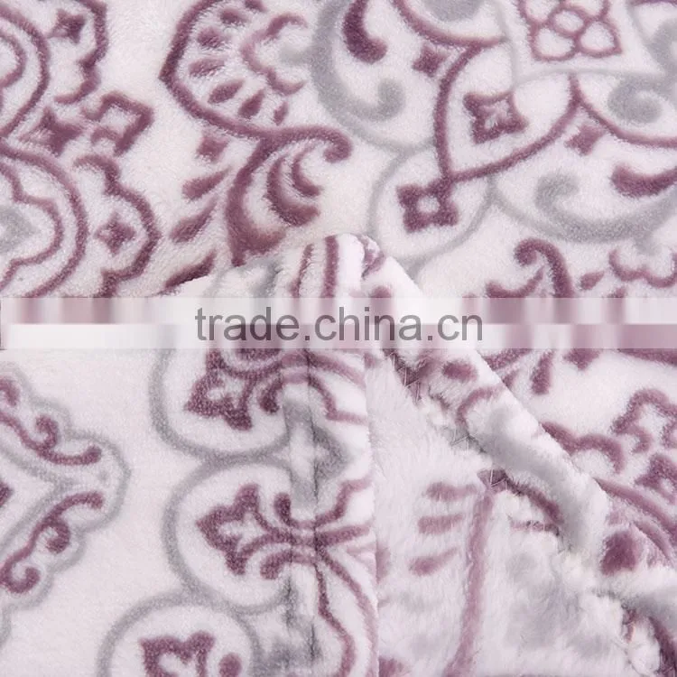 adult wholesale 100% polyester super soft printed flannel blanket