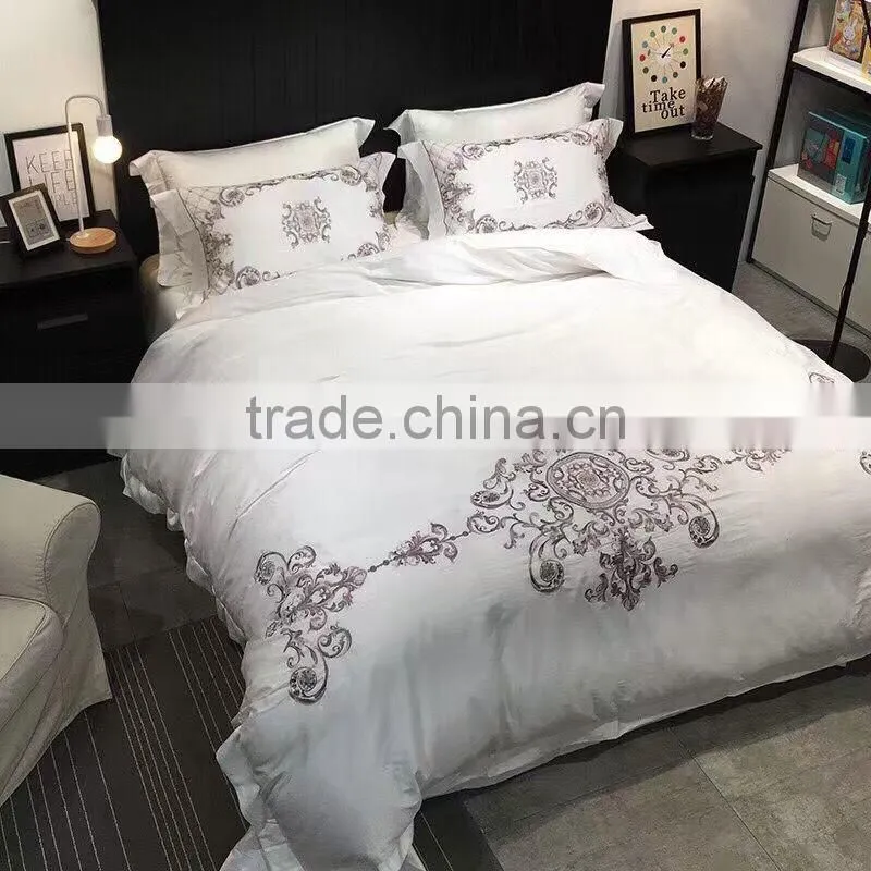high top selling cheap 100%cotton used hotel bedding