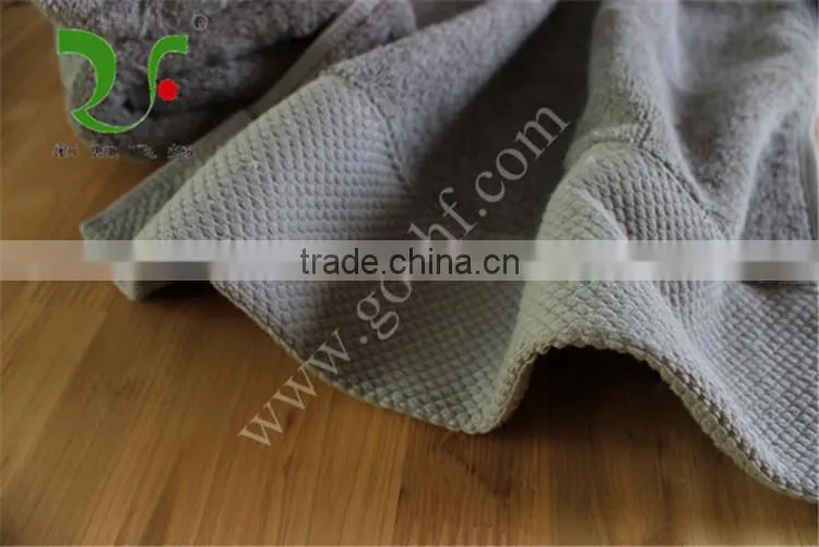 High quality platinum banded hotel terry cotton hand towel