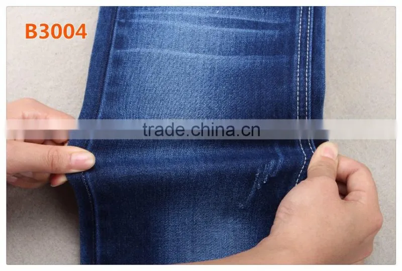 B3004 69%C 26%P 3%R 2%S 10.5oz denim fabric made in China