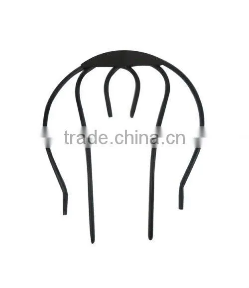 Professional Display Portable Hat Wig Stand,Hair Extension Tool Plastic Wig Racks Stand