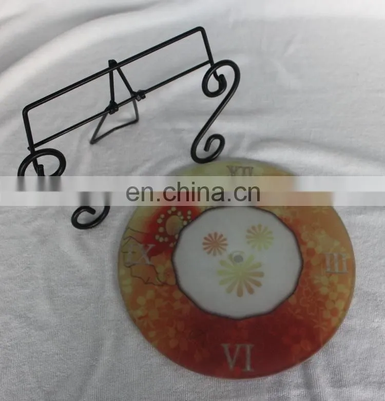 different size of sublimation glass clock