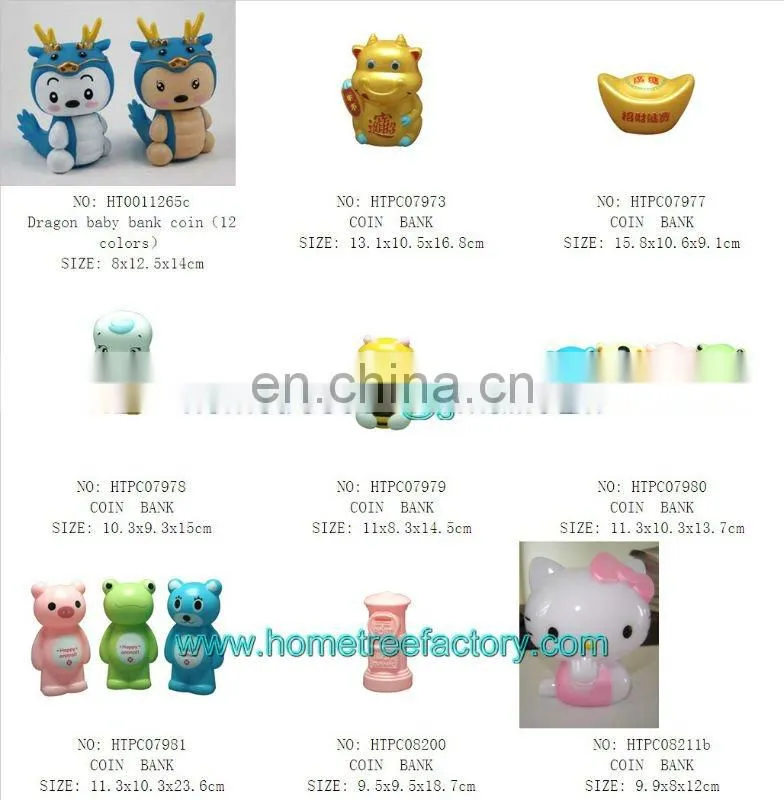 money box snake animal shape plastic coin banks