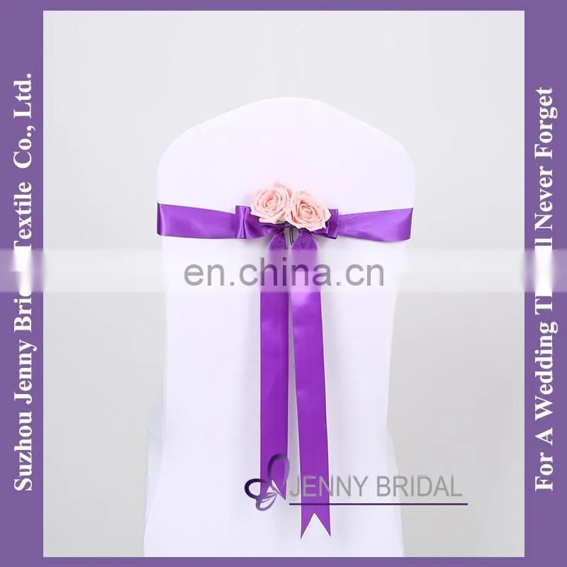 SH089A christmas chair sash christmas celebrate it ribbon