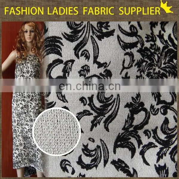 2015 new style CC-L6212 fashion 100% poly polyester dobby solid fabric for girls