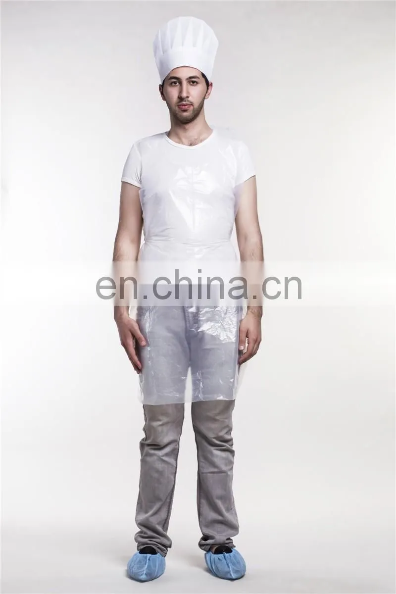 Disposable PE Industrial Apron Custom Logo