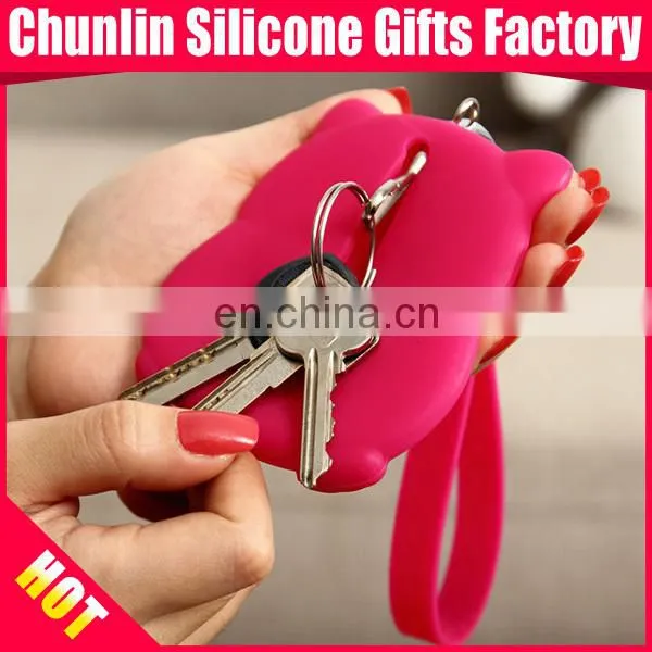Lovely 3D Soft PVC Keyholder for Christmas