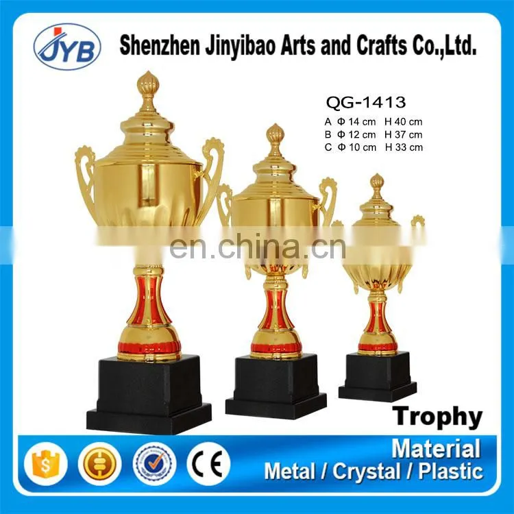 Custom design made embossment logo round medals with ribbons
