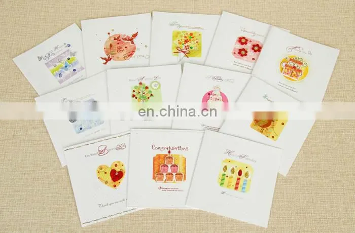 Newest birthday paper greeting cards
