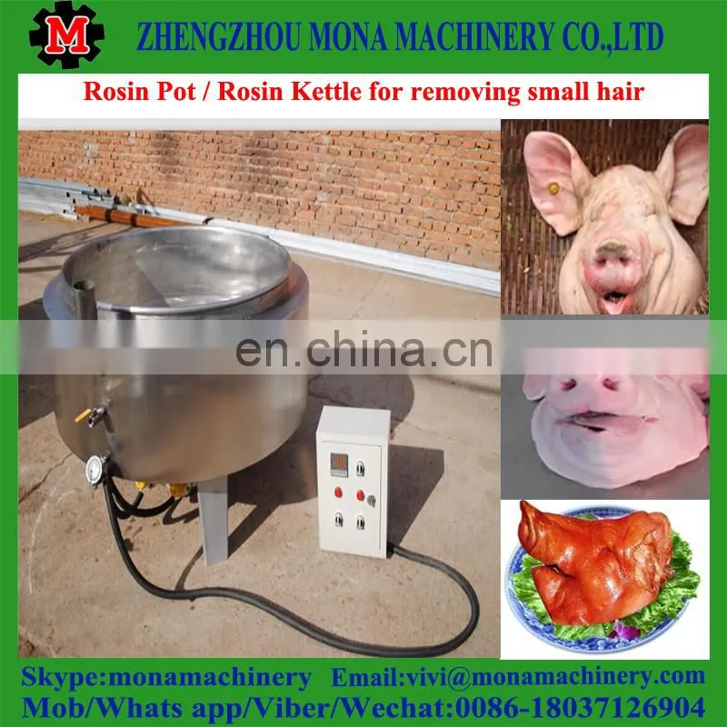 Most Reliable! hair removal chicken cleaning equipment rosin pot