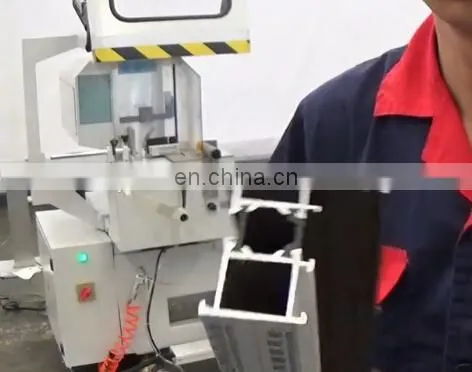 China double-head Cutting Machine/double head mitre saw for cutting aluminum and PVC profile with CE