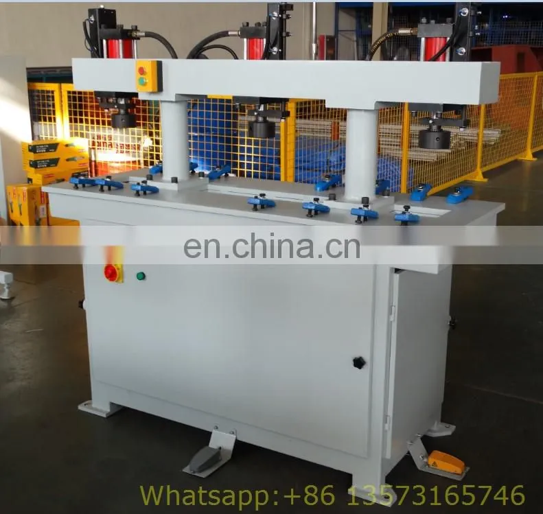 Window door fabrication machine aluminum profile punching machine drilling hole machine