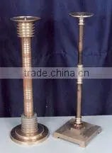 Metal Hurricane Lamp Candle Holder