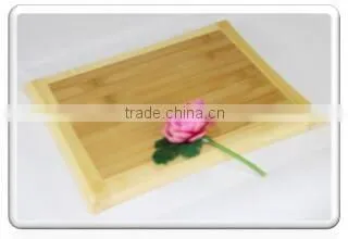 bamboo chopping board with groove