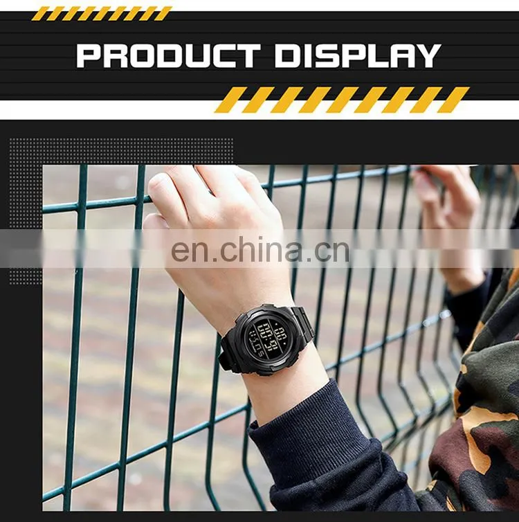 Sanda 2012 Private Label Electronic Mens Fashion Watch Waterproof Luminous Alarm Sport LED Digital Watches