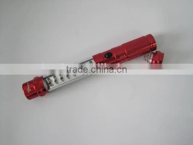 24+1 led work light magnet led inspection lamp laser flashlight