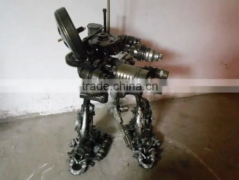 Ironhide large outdoor sculpture cartoon figure iron man sculpture for public plaza exhibition celebration