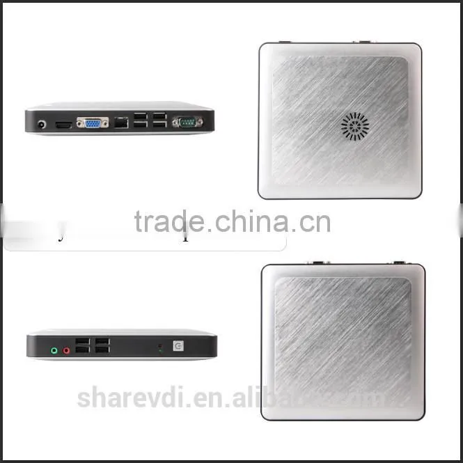 Factory price mini computer INTEL Baytrail quad core embedded desktop PC computer with USB3.0 support mic and speaker