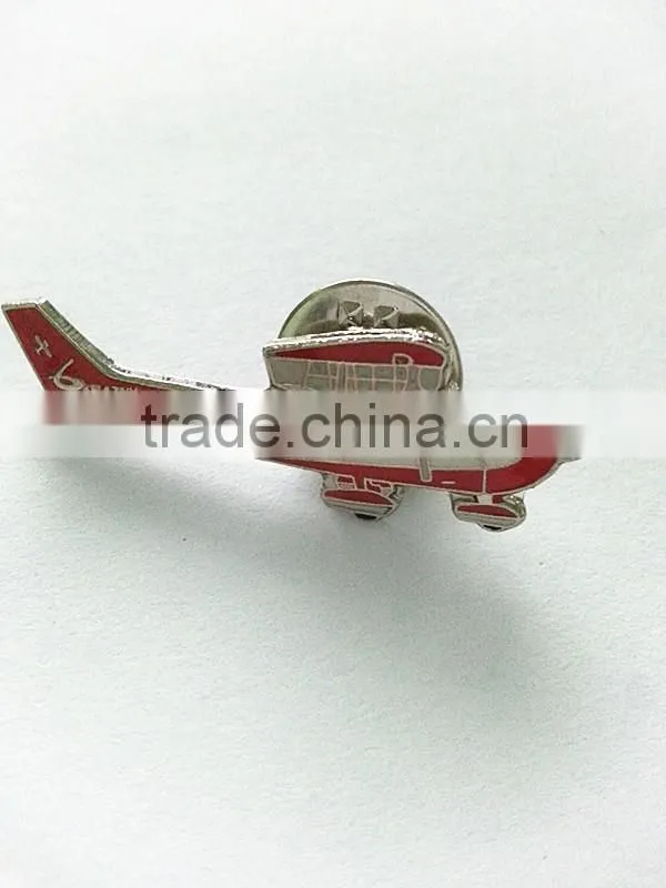 custom lapel pins no minimum/plane lapel pins