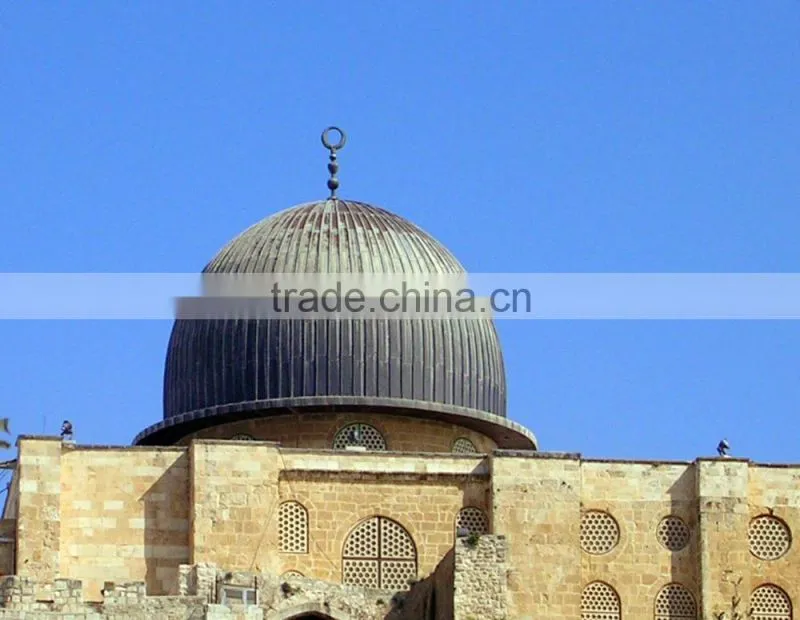 Arabian style prefabricated steel mosque dome