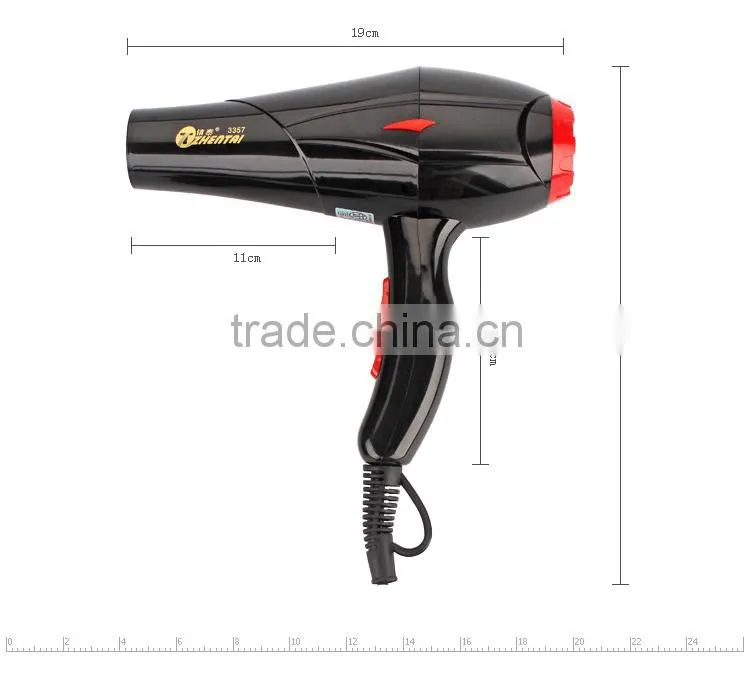 Big Power Hair Dryer Fashion Electric Hair Dryer With Comb