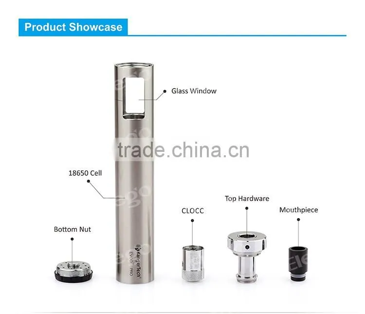 2016 Latest Wholesale Original Kanger eVod Pro Kit with 18650 Battery,Kanger eVod Pro