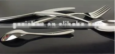 Western style stainless steel 4 pcs elegant cutlery set