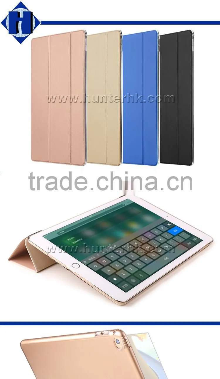 Smart Cover Clear PC Case Tablet Case For iPad Pro