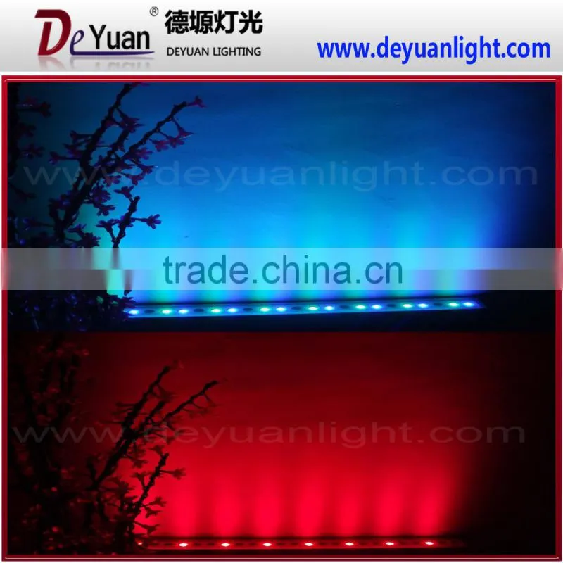 Professional outdoor led lights wall washer 18pcs 3w RGB 3 in 1 for Wedding