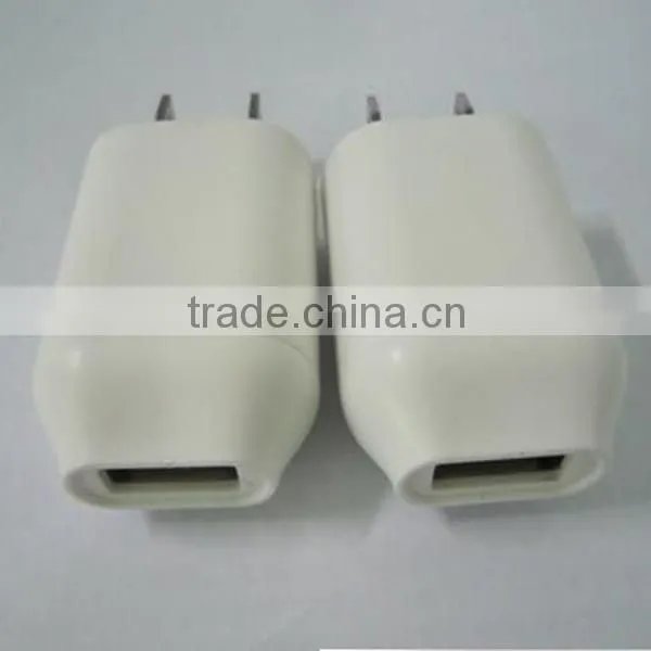 EU/US USB Wall Plug 700ma 1A for phone