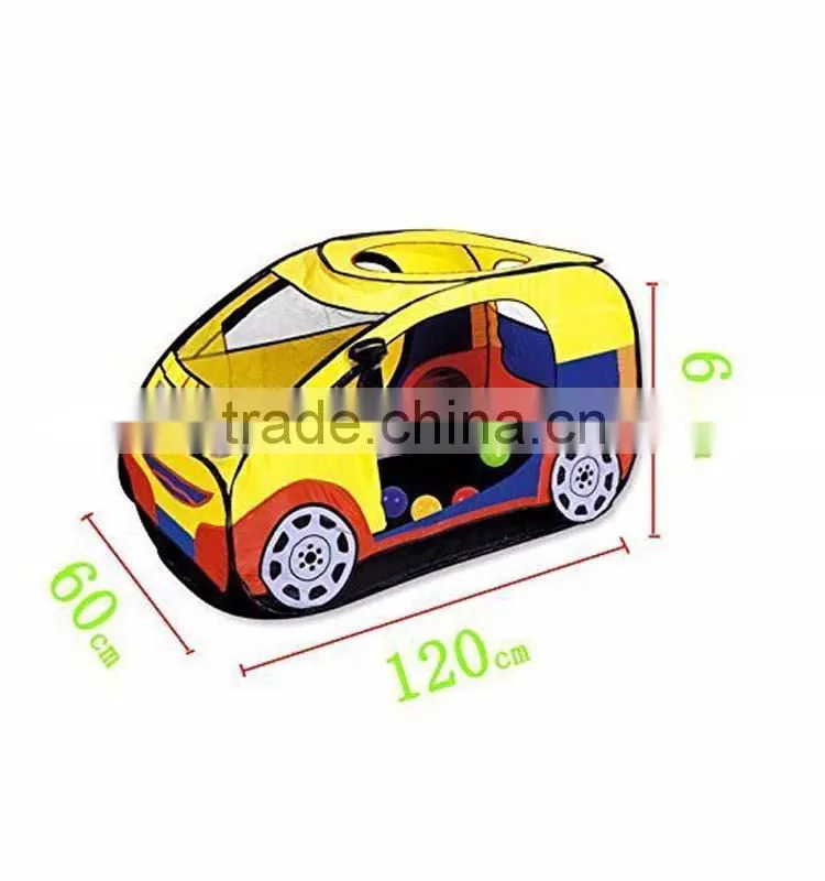 Large Space Safety Lovely Cool Car Shape Play House Children Kids Play Tent