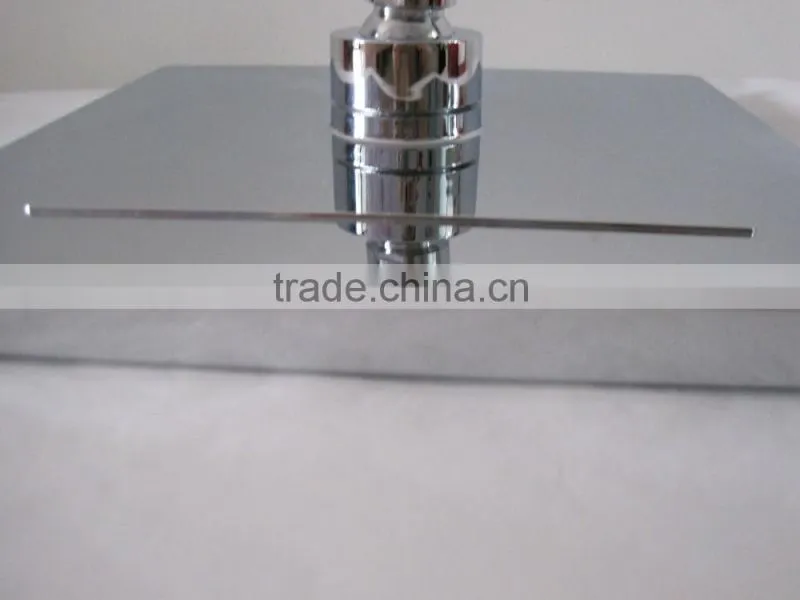 Factory direct bathroom 8 inch abs top square shower head