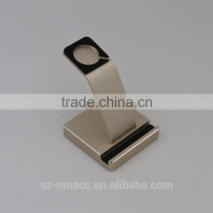 2 in 1 dual For Apple Watch Aluminum Charging Dock,for Apple watch display stand