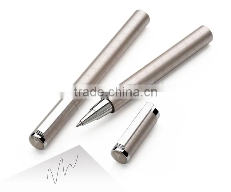 PU notebook rubber bans thin metal bookmark clamp steel pen gift set