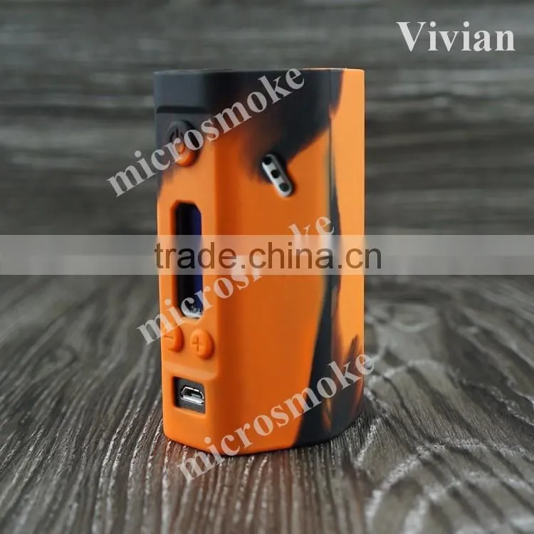 Newest RX200w box mod protective silicone case reuleaux rx200w silicone case
