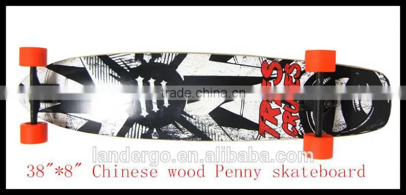 Canadian Maple Wooden Longboard Skateboard