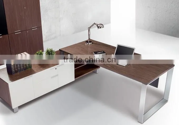 Office Table Executive CEO Desk Office Desk With Credenza
