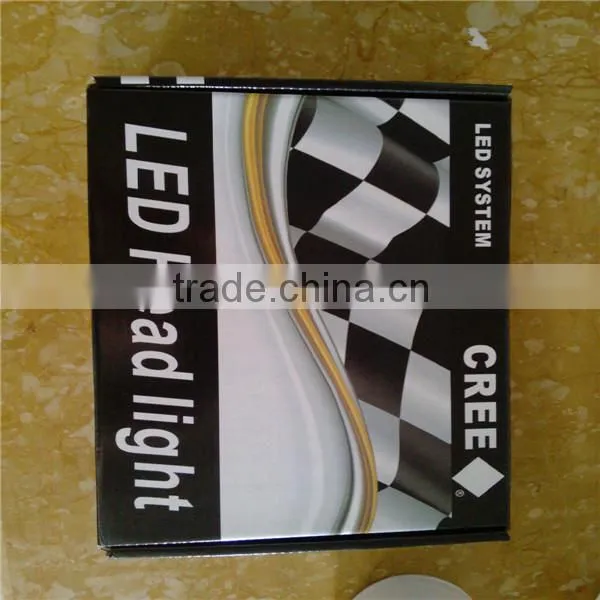 Custom VW Tiguan LED Headlight with LED DRL and Bi-xenon Projector