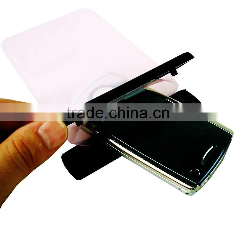 Cell phone waterproof pouch for swimming and travelling