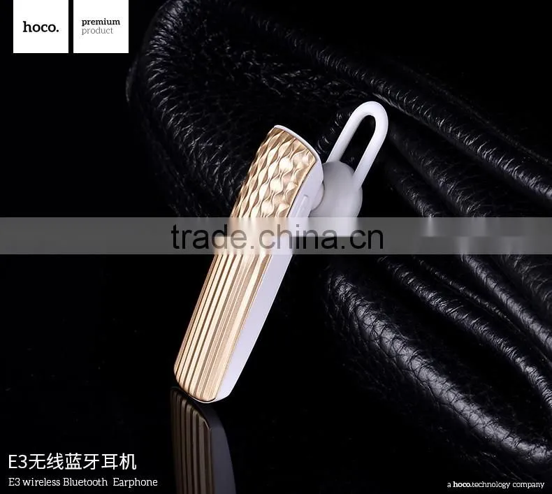 HOCO Fashion E3 Wireless Bluetooth Earphone for iPhone 6s/S7/MP3 Handsfree Bluetooth Headphone with Mic for mobile phone/MP4