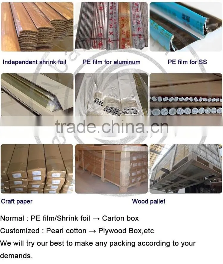 Foshan KSL 2016 newest aluminum U shaped listello tile corner trim