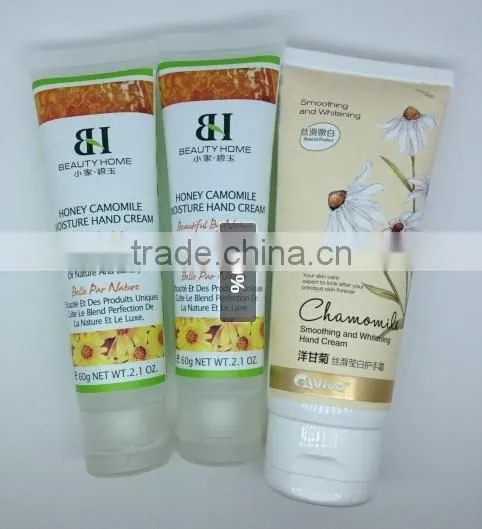 Pe Soft Tube With Labeling For Hand Cream Packaging