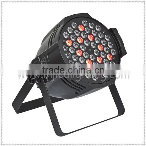 Five colors die-casting 54 3w RGBWA led par light par 64 led