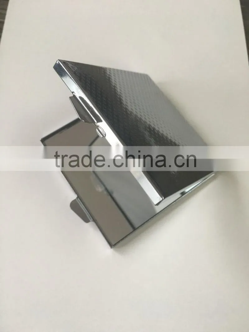 Square shape aluminum pocket mirror