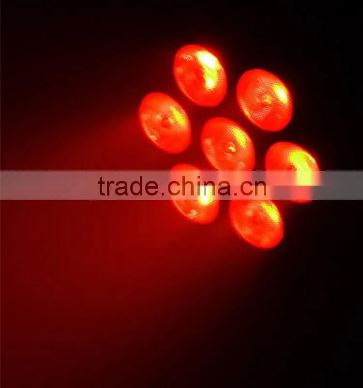 7PCS 12W RGBW 4 in 1 Mini Led Moving Head Wash Disco Light