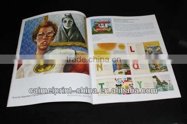 Fanny adult magazine book printing service/direct factory
