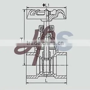 casting bronze gate valve